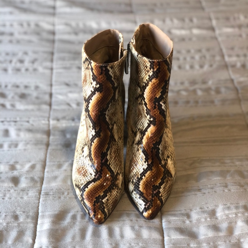 Snakeskin boots